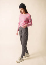 Minquidame Hollywood Pink Striped Top | Saint James