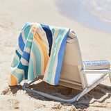 Groovy Dunes Quick Dry Beach Towels - Large | Dock & Bay on deck chair