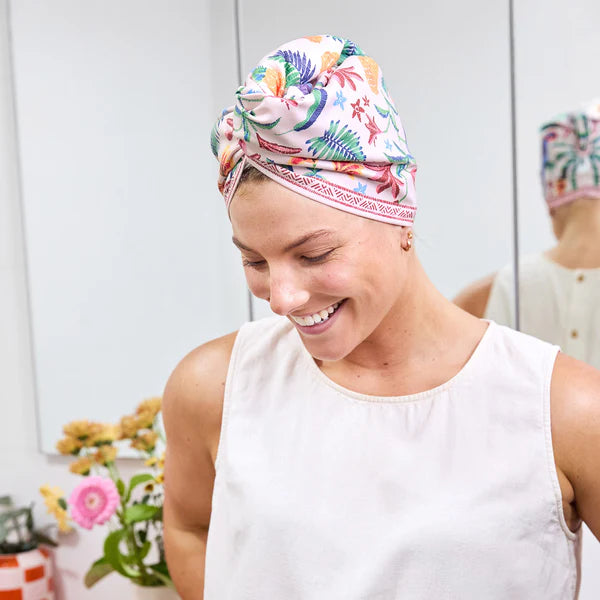 Pink Paradise Hair Wrap | Dock & Bay