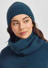 Moss Beanie in Deep Teal | Untouched World