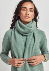 Moss Scarf in Eggshell | Untouched World