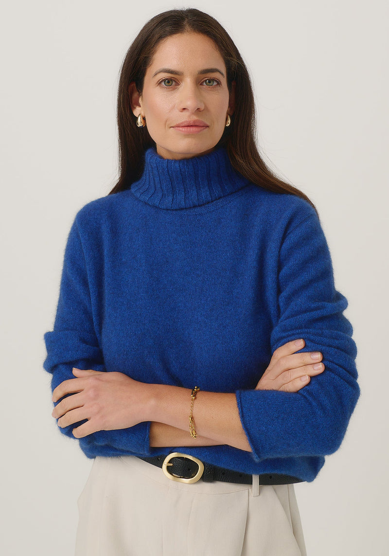 Essential Snood in Dusty Blue | Merinomink