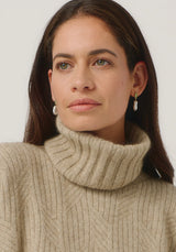Essential Snood in Latte | Merinomink