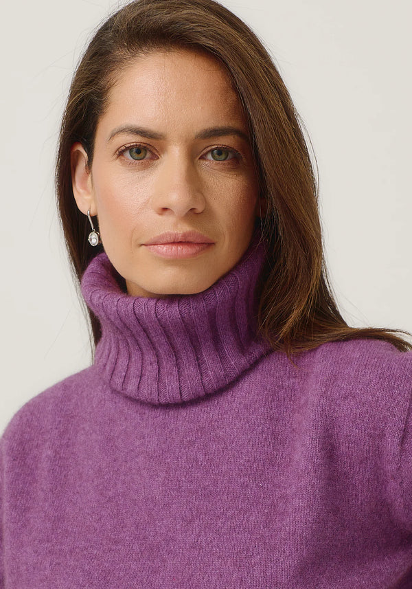 Essential Snood in Lilac | Merinomink