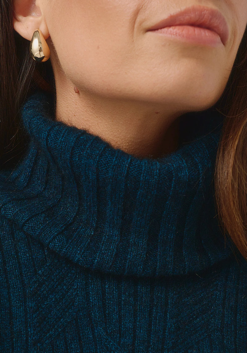 Essential Snood in Peacock | Merinomink