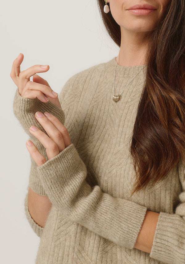 MM Handwarmers in Latte | Merinomink