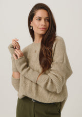 MM Handwarmers in Latte | Merinomink