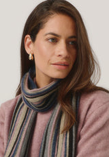 Ziggy Scarf in River/Rose | Merinomink