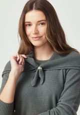 Kapua Cashmere Triangle Scarf in Kanuka | Untouched World