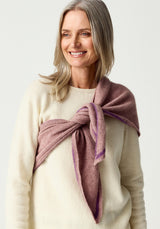 Stripe Kerchief in Rose Dust | Merinomink