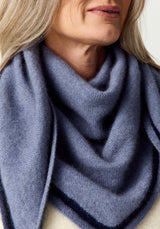 Stripe Kerchief in Waterfall | Merinomink