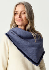 Stripe Kerchief in Waterfall | Merinomink