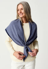 Stripe Kerchief in Waterfall | Merinomink