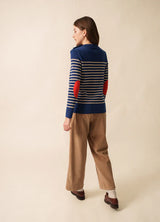 Bregancon R Pop Striped Jumper | Saint James