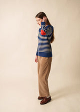 Bregancon R Pop Striped Jumper | Saint James