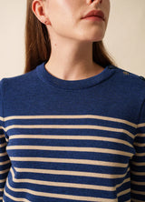 Bregancon R Pop Striped Jumper | Saint James