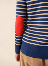 Bregancon R Pop Striped Jumper | Saint James