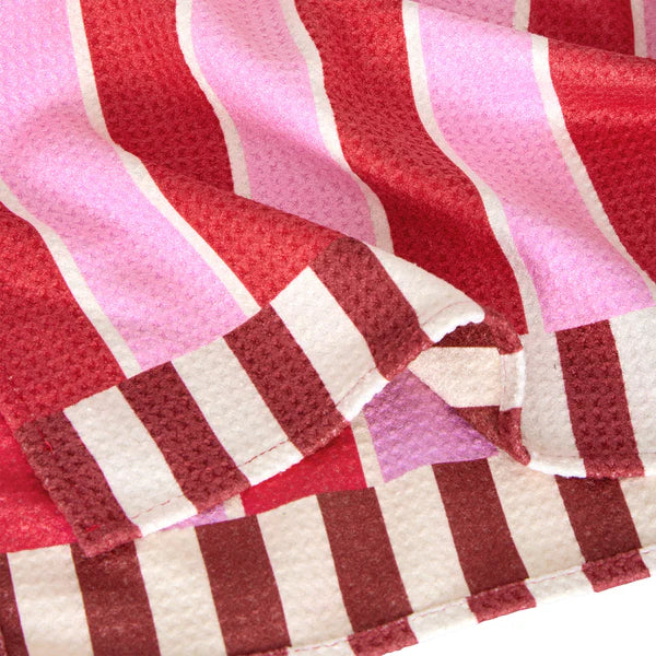 Cherry Bomb Waffle Quick Dry Towels | Dock & Bay