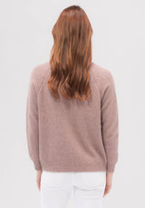 Easy Sweater in Wistful | Merinomink at Sarah Thomson Melrose | UK Stockist | Back of Jumper