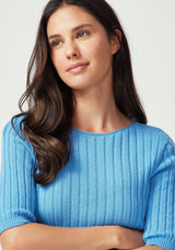 Sylvie Tee in Cornflower | Untouched World