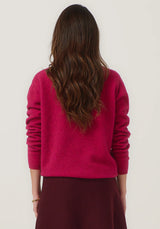 Jaya Zip-Up Jacket in Lupin | Merinomink