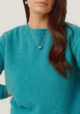 Mia Crew Jumper in Glacier | Merinomink