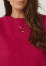 Mia Crew Jumper in Lupin | Merinomink