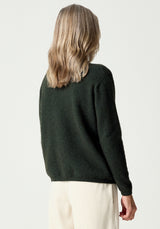 Mia Crew Jumper in Wilderness | Merinomink