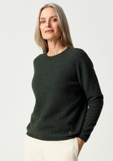 Mia Crew Jumper in Wilderness | Merinomink