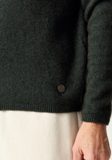Mia Crew Jumper in Wilderness | Merinomink