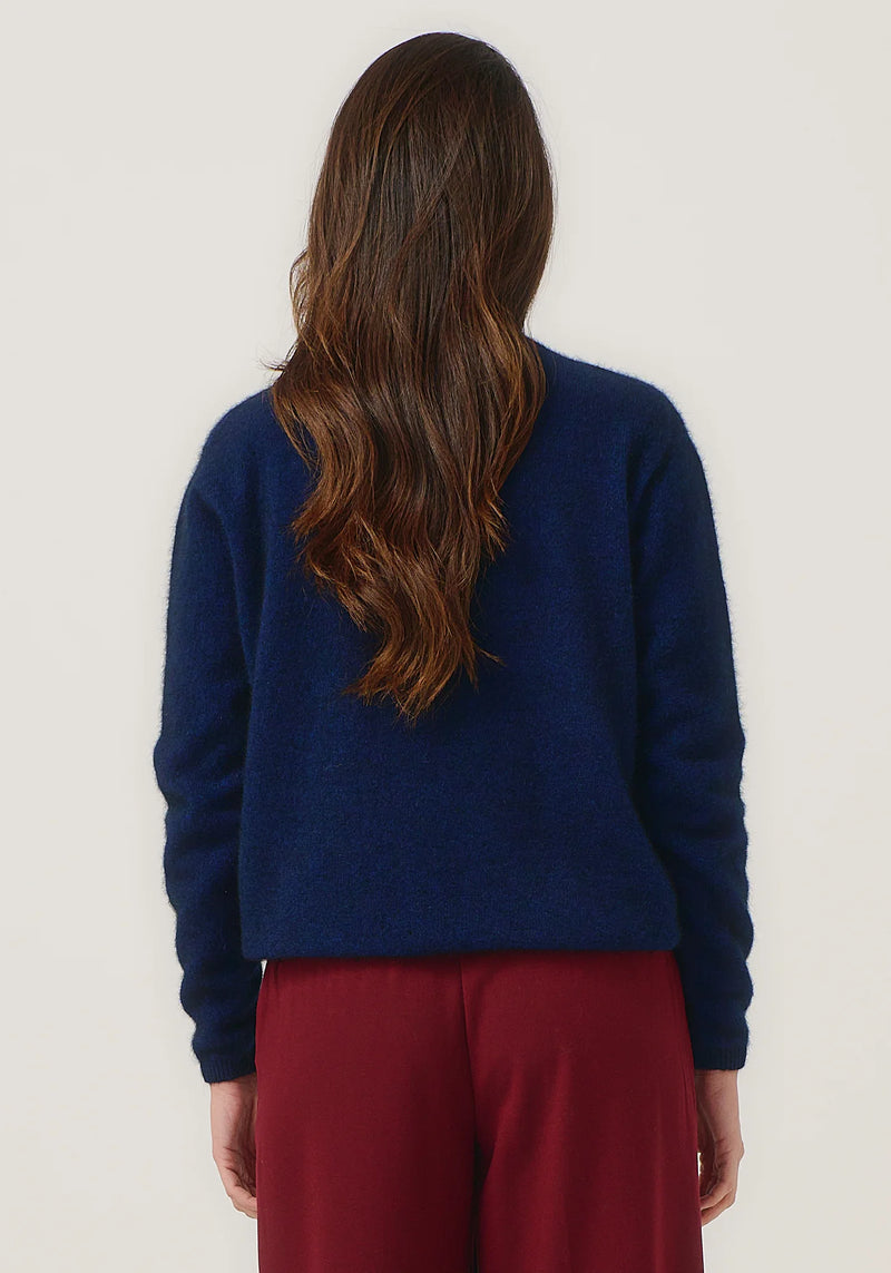 Mia Crew Jumper in Zephyr | Merinomink