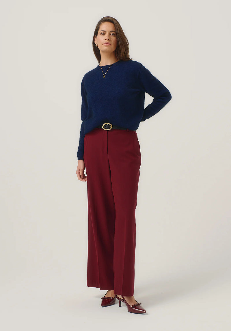 Mia Crew Jumper in Zephyr | Merinomink