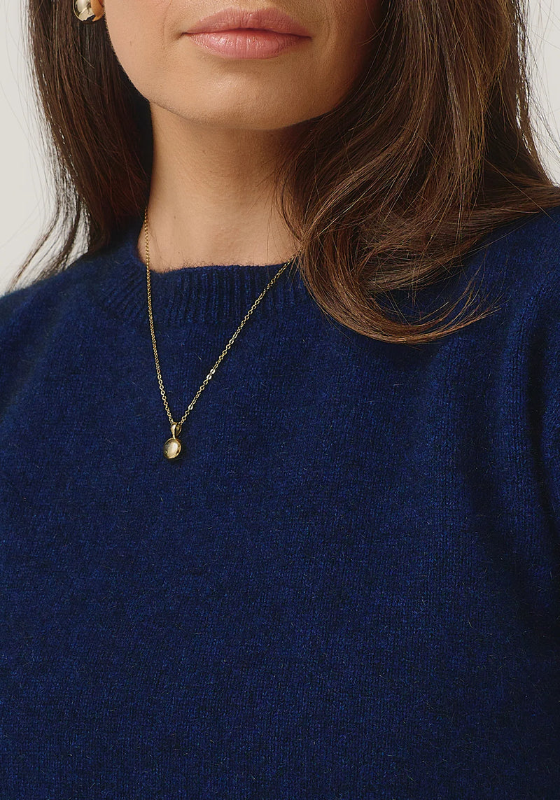 Mia Crew Jumper in Zephyr | Merinomink