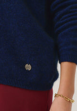 Mia Crew Jumper in Zephyr | Merinomink