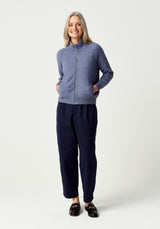 Arianne Zip-Up Jacket in Waterfall | Merinomink