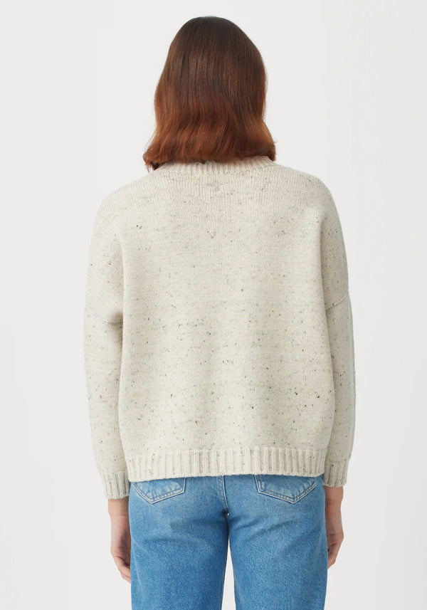 Jonti Crew Sweater in Beech Fleck | Untouched World