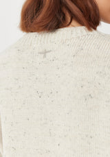 Jonti Crew Sweater in Beech Fleck | Untouched World