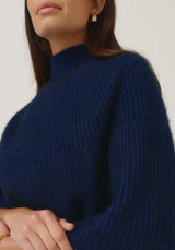 Ena Poncho in Zephyr | Merinomink