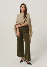 Celine Cape in Latte | Merinomink