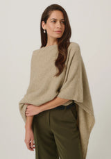 Celine Cape in Latte | Merinomink