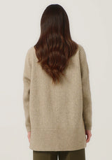 Cleo Sweater in Latte | Merinomink
