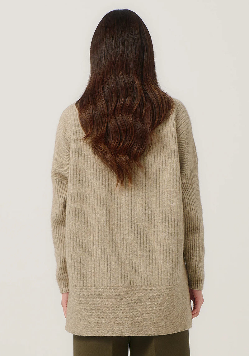 Cleo Sweater in Latte | Merinomink