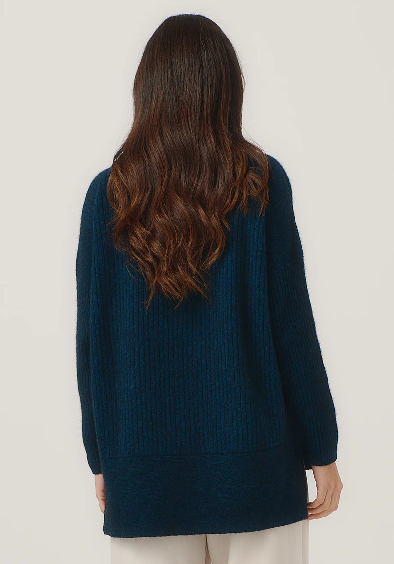 Cleo Sweater in Peacock | Merinomink