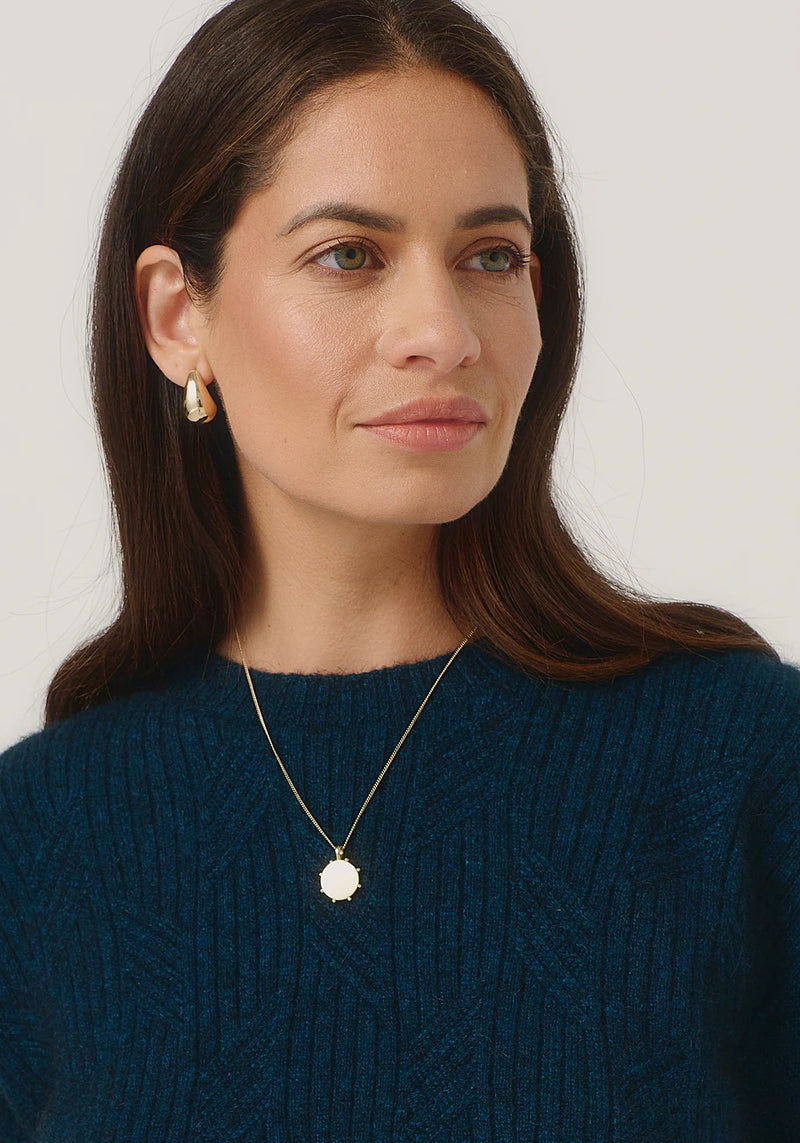 Cleo Sweater in Peacock | Merinomink