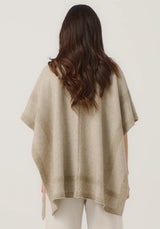 Mari Wrap in Latte/Ecru | Merinomink