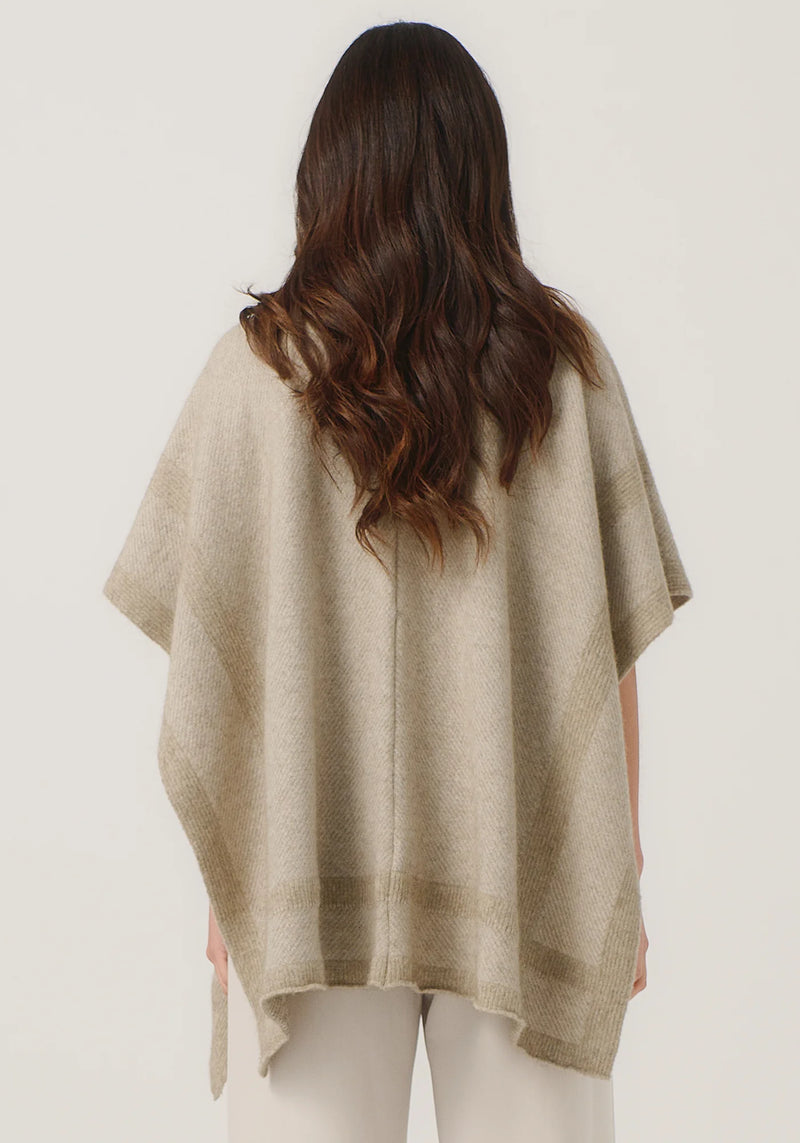 Mari Wrap in Latte/Ecru | Merinomink