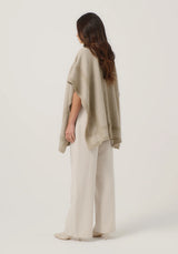 Mari Wrap in Latte/Ecru | Merinomink