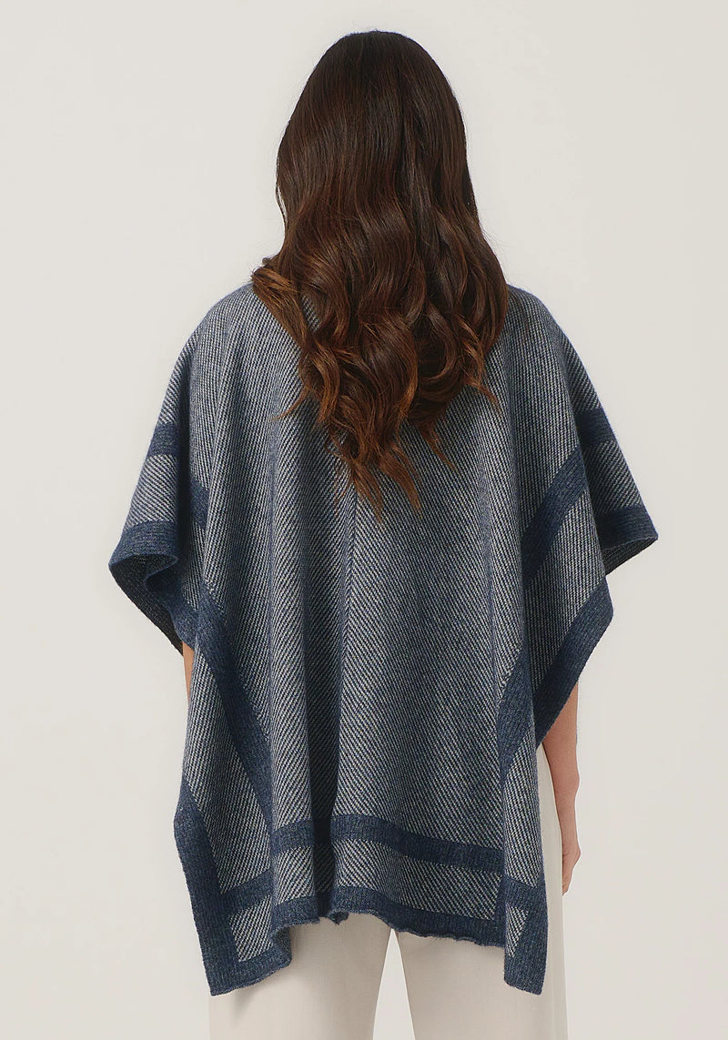Mari Wrap in River/Ecru | Merinomink