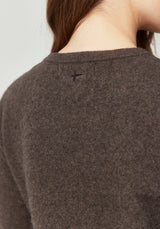 Kapua Crew Cashmere Sweater in Cinnamon | Untouched World