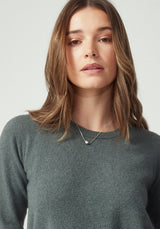 Kapua Crew Cashmere Sweater in Kanuka | Untouched World